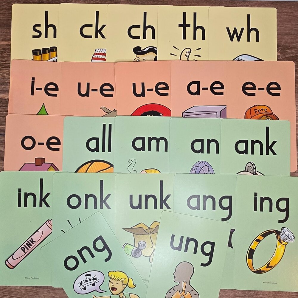 Wilson Fundations Sound Cards 1